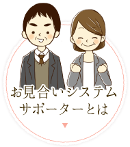 お見合いシステムサポーターとは